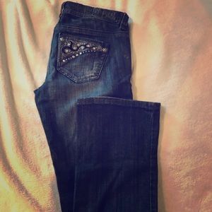 Request brand dark denim